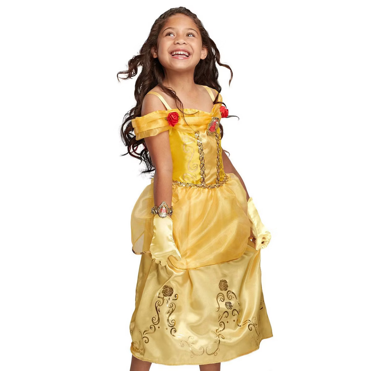 Disney Princess Belle Majestic Dress with Bracelet and Gloves | Target