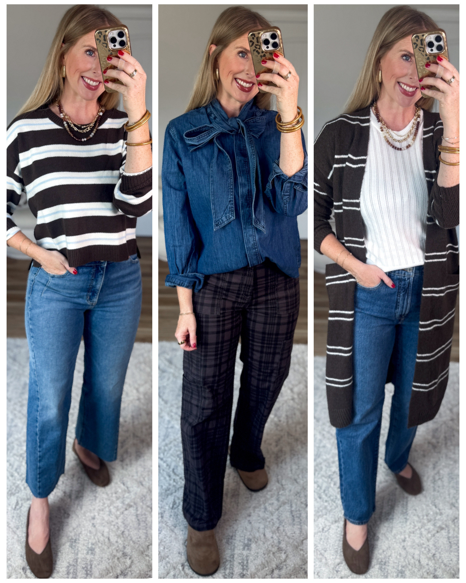 Daily try on, Walmart outfit, Walmart fashion, Walmart style, no boundaries, striped sweater

#LTKootd