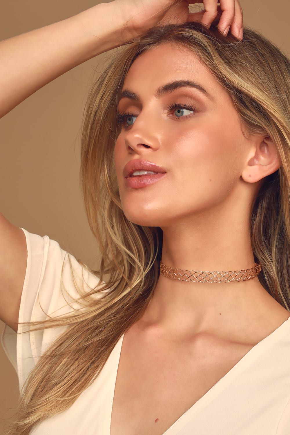 Artistic Outlook Gold Woven Choker Necklace | Lulus (US)