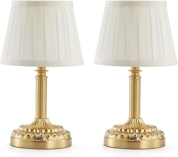 2 Pack Rechargeable Cordless Table Lamps for Restaurant Dining | Amazon (US)