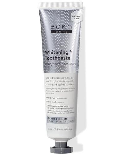 Fluoride Free Toothpaste, Nano Hydroxyapatite Toothpaste, Appropriate for Sensitive Teeth, for Ad... | Amazon (US)