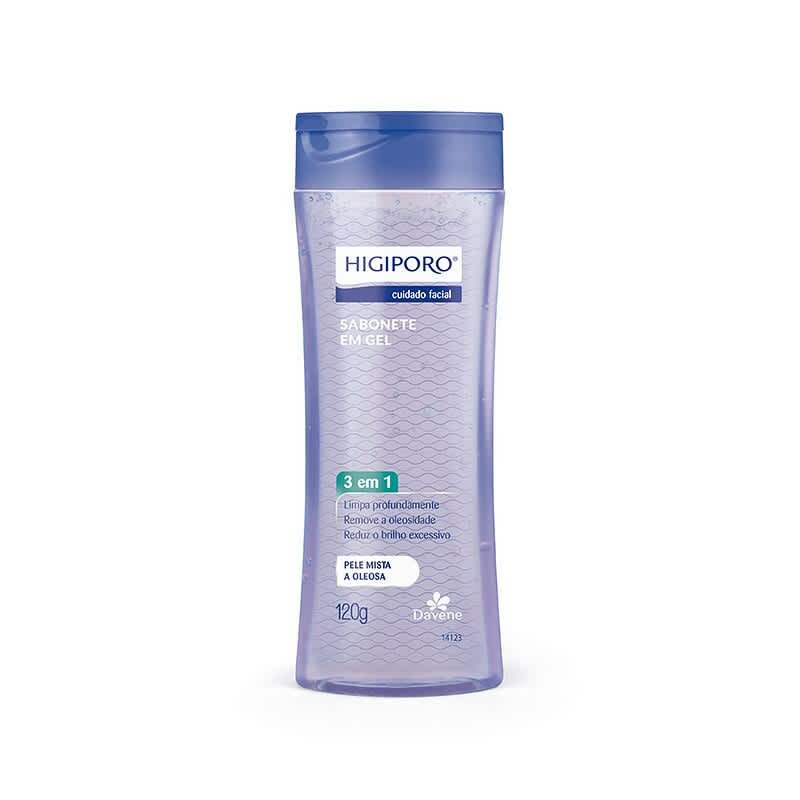 Davene Higiporo Pele Mista A Oleosa Sabonete Gel 120g | Beleza Na Web (BR)