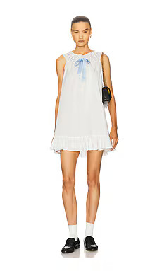 Helsa Summer Vintage Nightgown in White from Revolve.com | Revolve Clothing (Global)