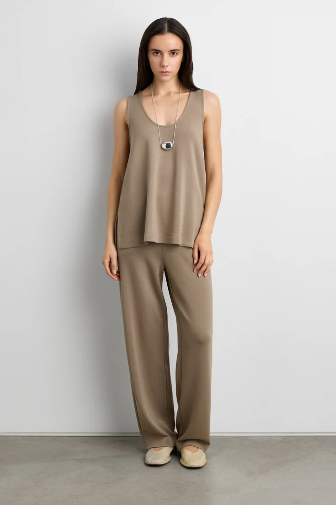 SCUBA SCOOP NECK RELAXED FIT TANK TOP | OAK + FORT