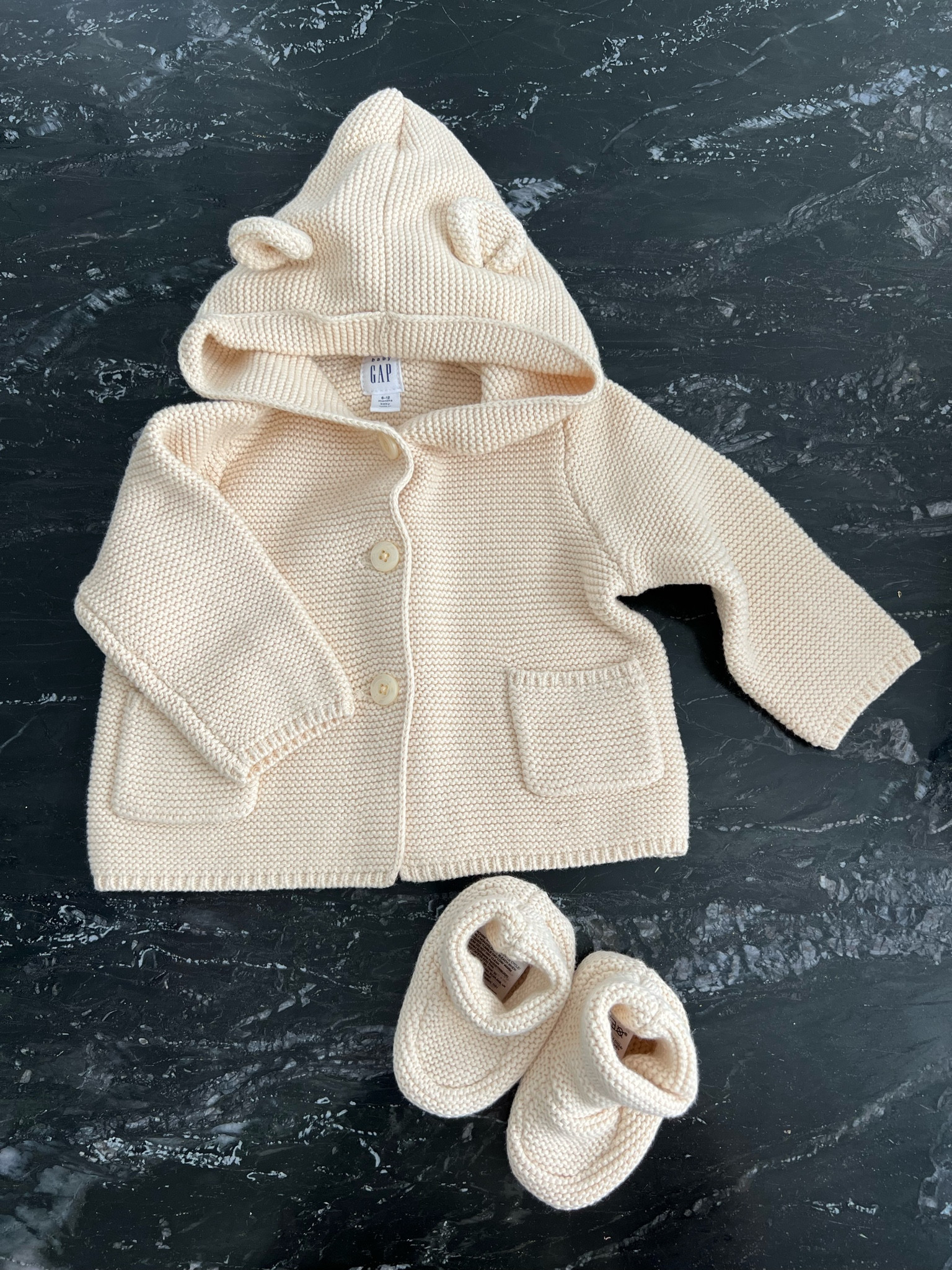 These Neutral knit baby jacket and booties are currently on sale! Very cute fall baby outfit and also Makes a Lovely baby gift!

#LTKbaby #LTKfamily #LTKstyletip