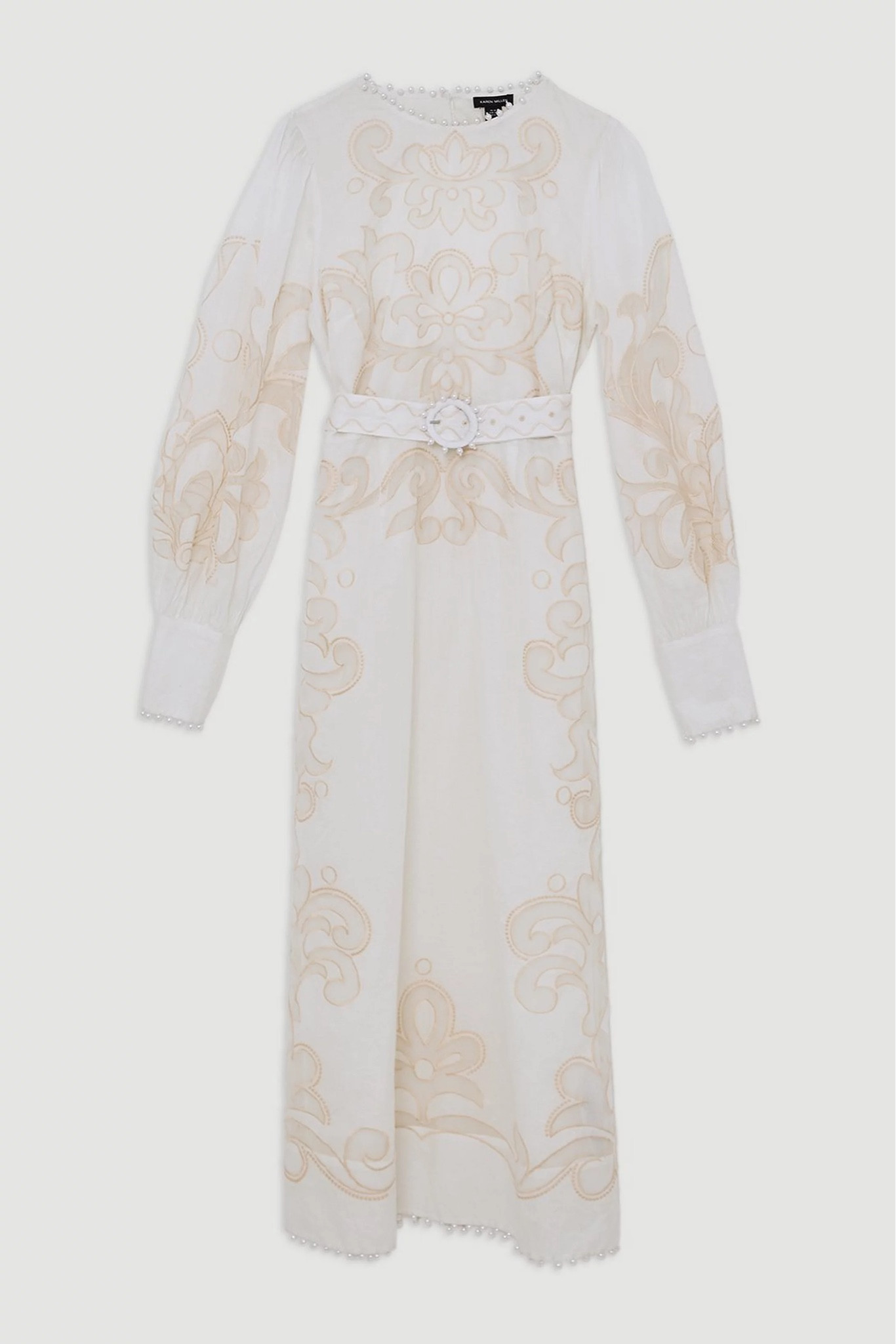 Embroidered appliqué dress! 