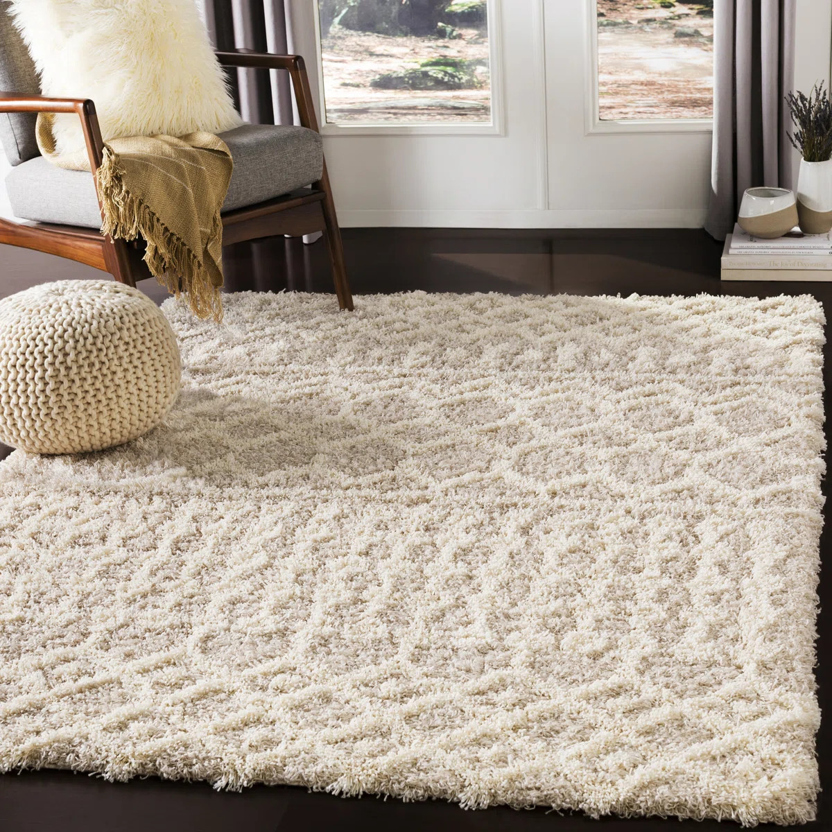 Lurdes Geometric Area Rug | Wayfair North America