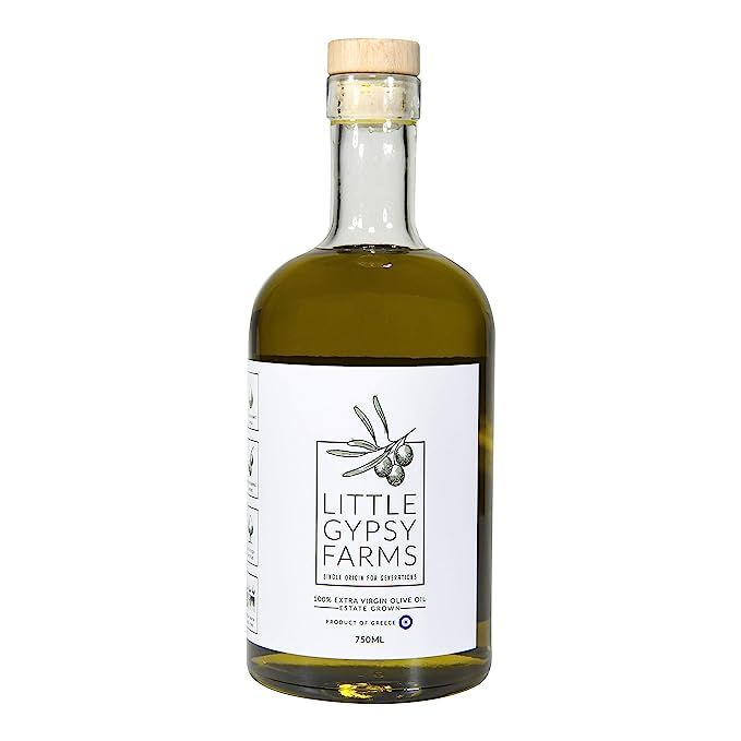 Little Gypsy Farms ? Estate Grown Greek Extra Virgin Olive Oil | Healthiest Olive Variety | 5X... | Amazon (US)