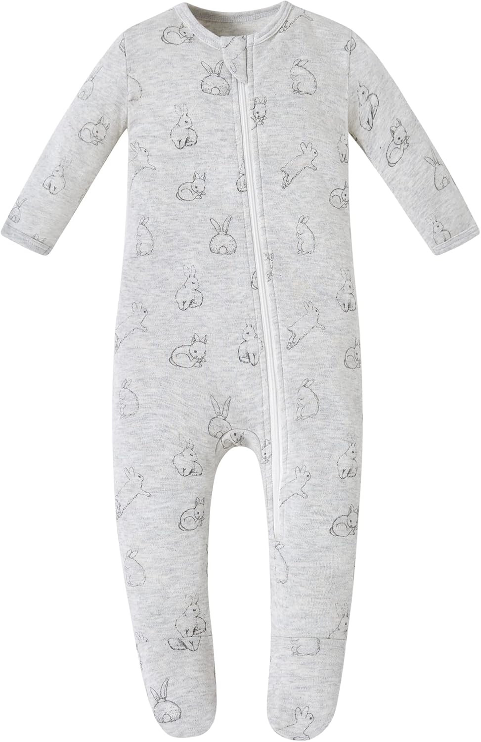 Owlivia Organic Cotton Baby Pajamas, Boys Girls Zip Front Sleep 'N Play, Footed Sleeper, Long Sle... | Amazon (US)