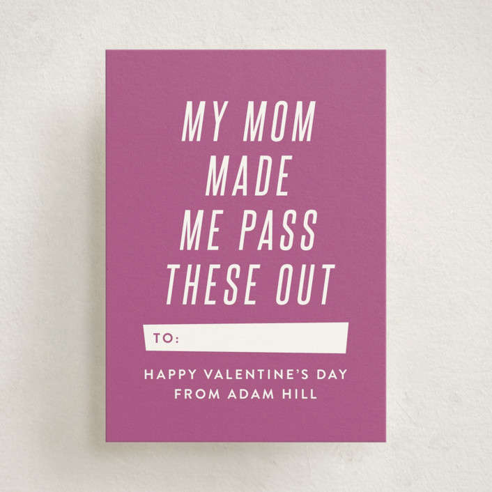 Mom Made Me | Minted