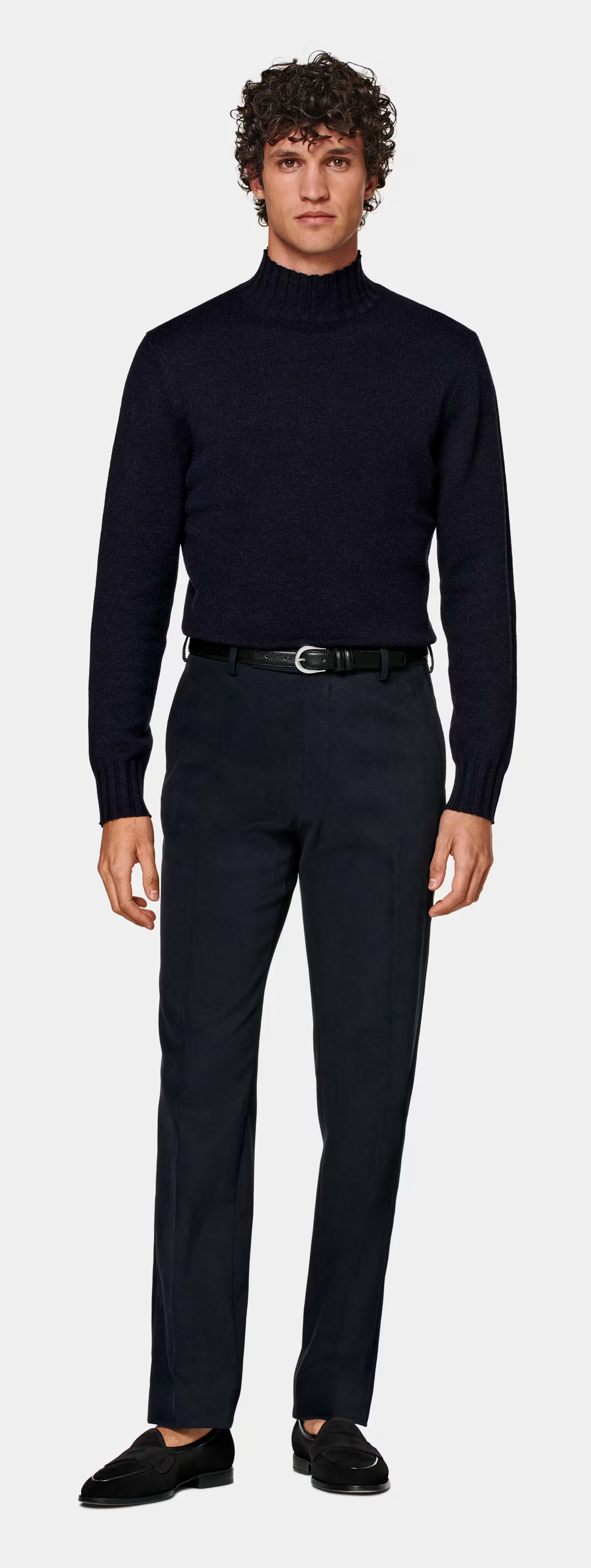 Navy Straight Leg Pants | Suitsupply (US)