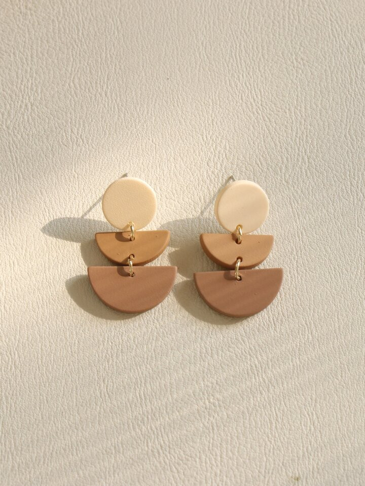 Geometric Drop Earrings | SHEIN