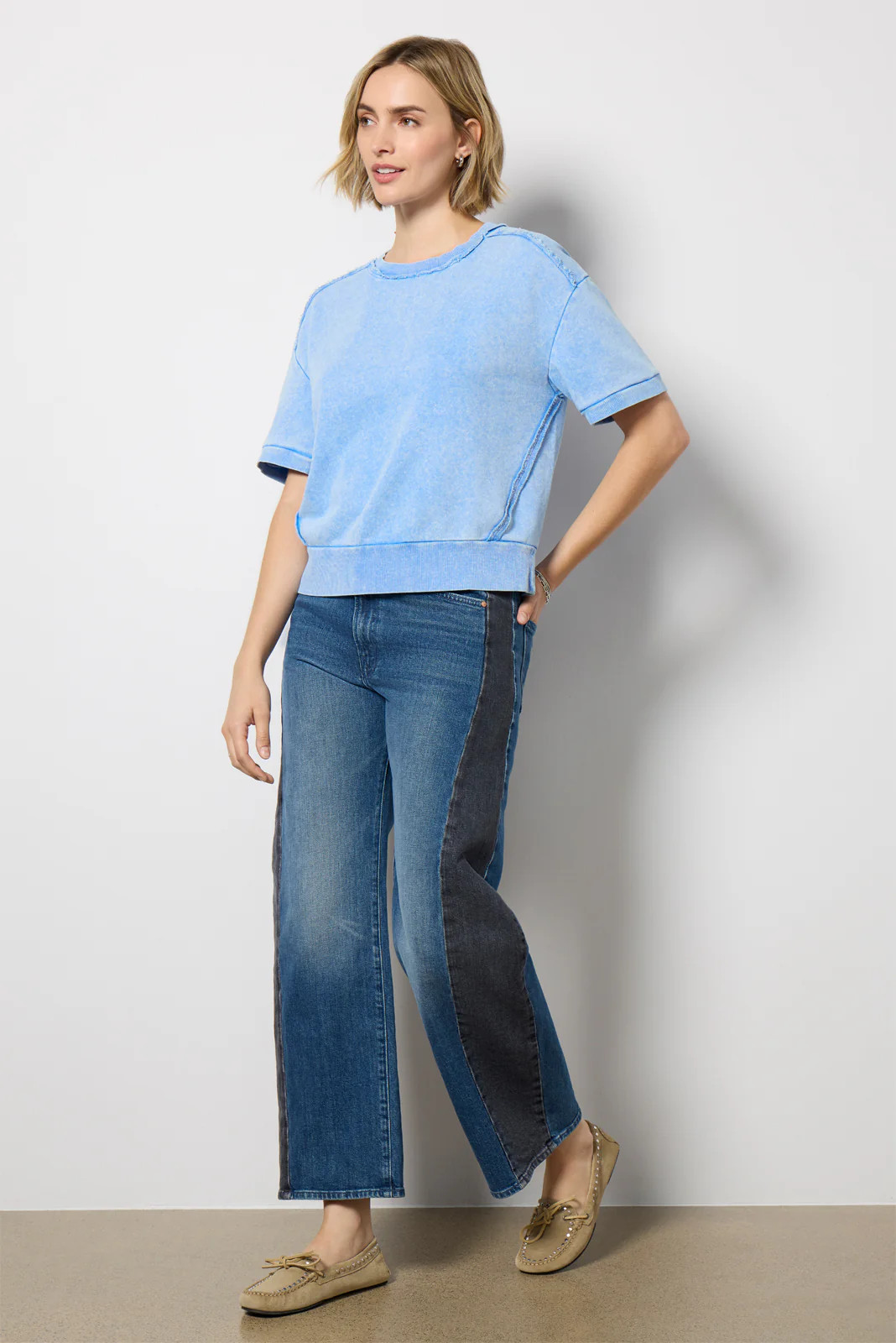 Lizzie Short Sleeve Sweatshirt | Evereve