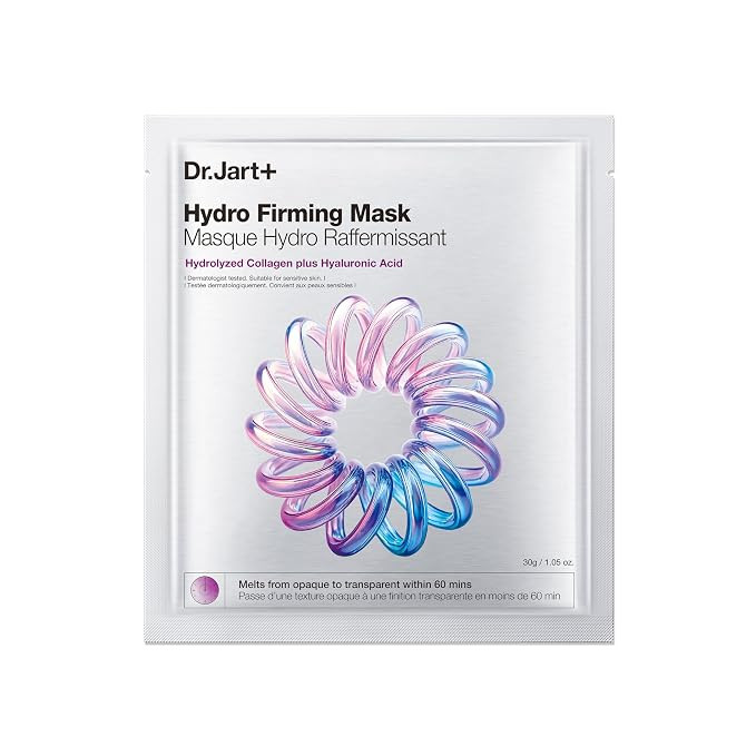 Dr.Jart+ Hydro Firming Korean Face Mask with Collagen and Hyaluronic Acid| Korean Skin Care | Amazon (US)