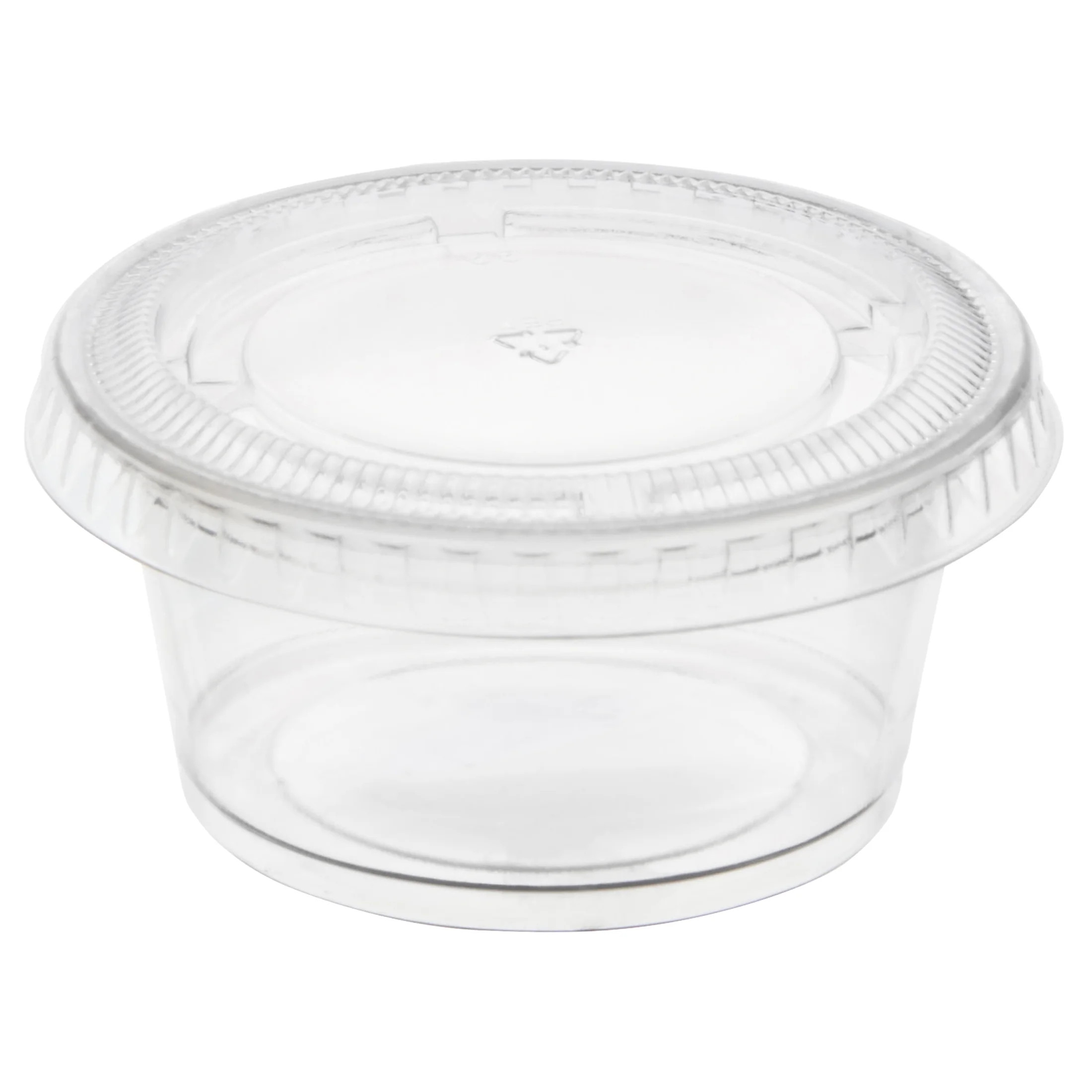 Clear Plastic Disposable Gelatin Shot Cups with Lids, 2 fl oz, 25ct | Walmart (US)