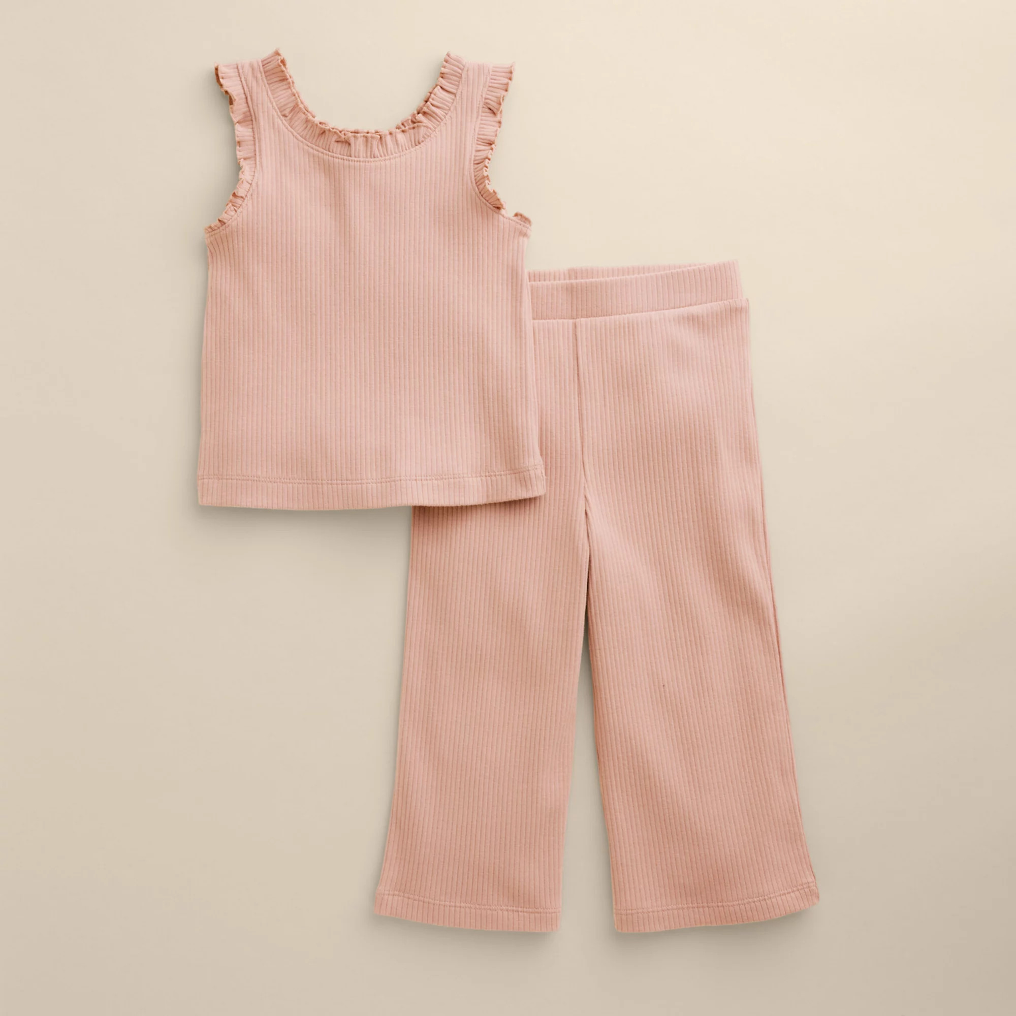 Baby & Toddler Little Co. by Lauren Conrad 2-pc. Essential Tank & Wide Leg Bottom Set | Kohl's