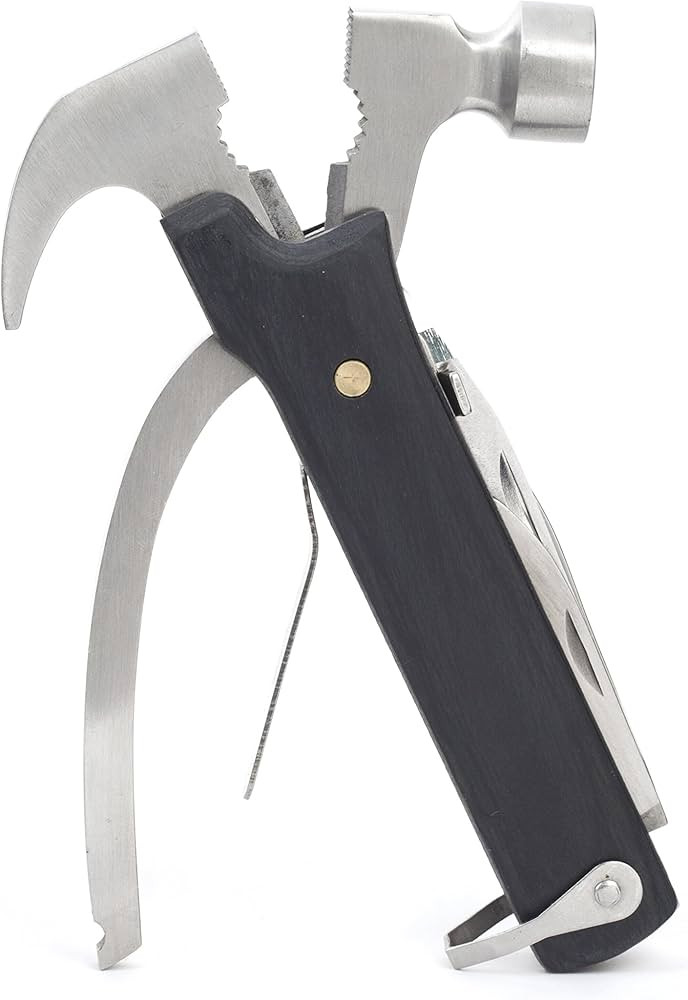 Kikkerland - Black Wood Multi Hammer Tool - CD502-BK | Amazon (US)