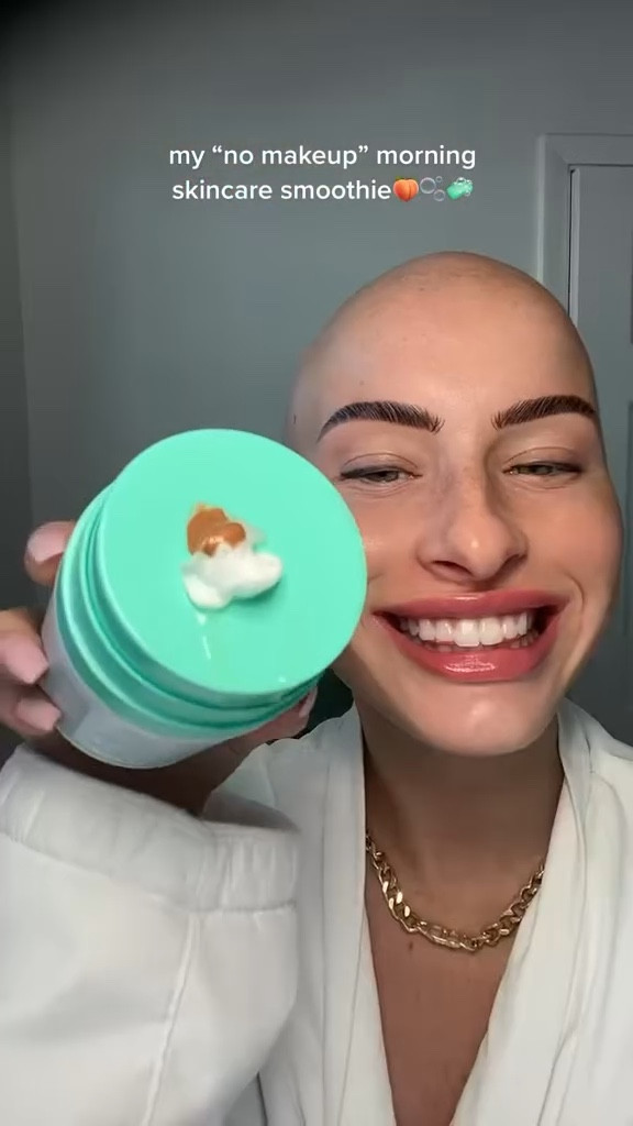 Skincare smoothie #skincare #drunkelephant #skincaresmoothie  #alopecia #alopeciaareata #alopeciamodel #alopecianbeauty #alopecian #alopeciauniversalis #alopeciaawareness #baldisbeautiful #hairloss #chl0ebean #baldie #shavedhead #tiktok #viral #funny #wig #wigfix #wigtransformation #hairlossjourney #baldisbeautiful #alopecian #loveyourself #baldiebean #mystory #hairlosstreatment #hairlosscommunity

#LTKGiftGuide #LTKHoliday #LTKBeauty
