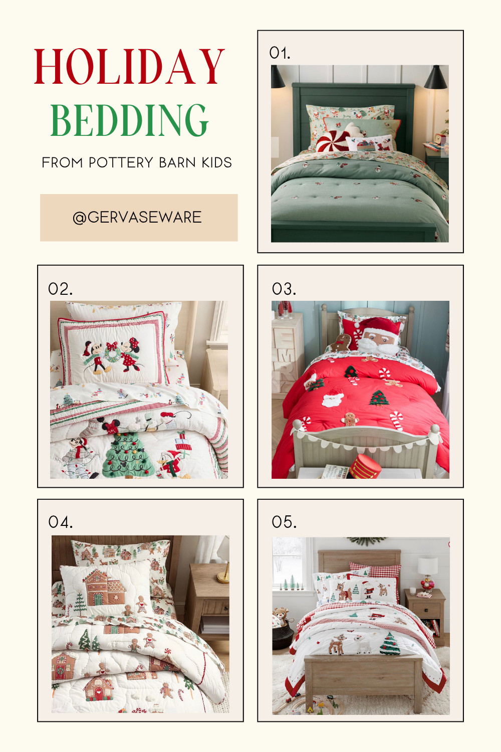 Pottery Barn Kids has the cutest kids bedding for the holiday season! 

 #LTKGiftGuide #LTKHoliday #LTKHome