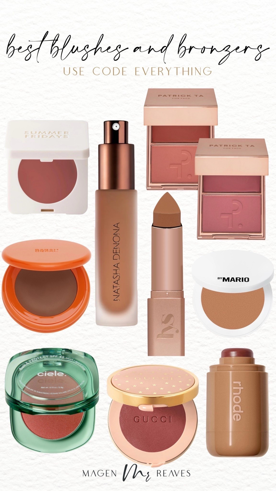 The best blushes and bronzers! 

Sephora sale, makeup must haves, beauty finds, blush, bronzer 

#LTKSaleAlert #LTKBeauty