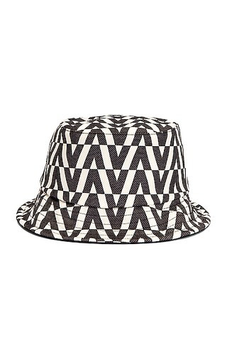 Optical V Bucket Hat | FWRD 