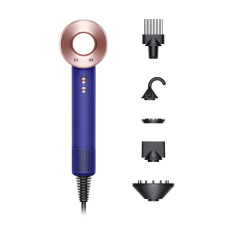 Restored Premium Dyson Supersonic™ Hair Dryer | Vinca Blue/Rose (Refurbished) | Walmart (US)