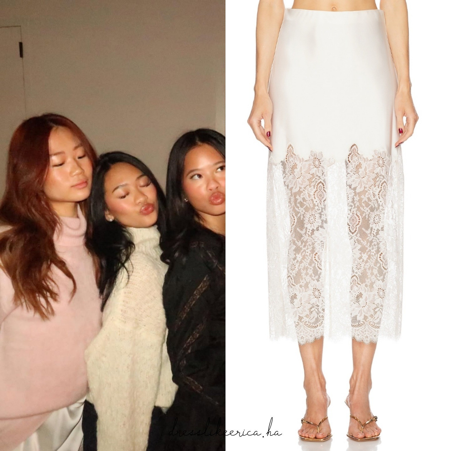 Erica Ha via Instagram! Skirt linked below ↓

#LTKBeauty #LTKTall #LTKootd