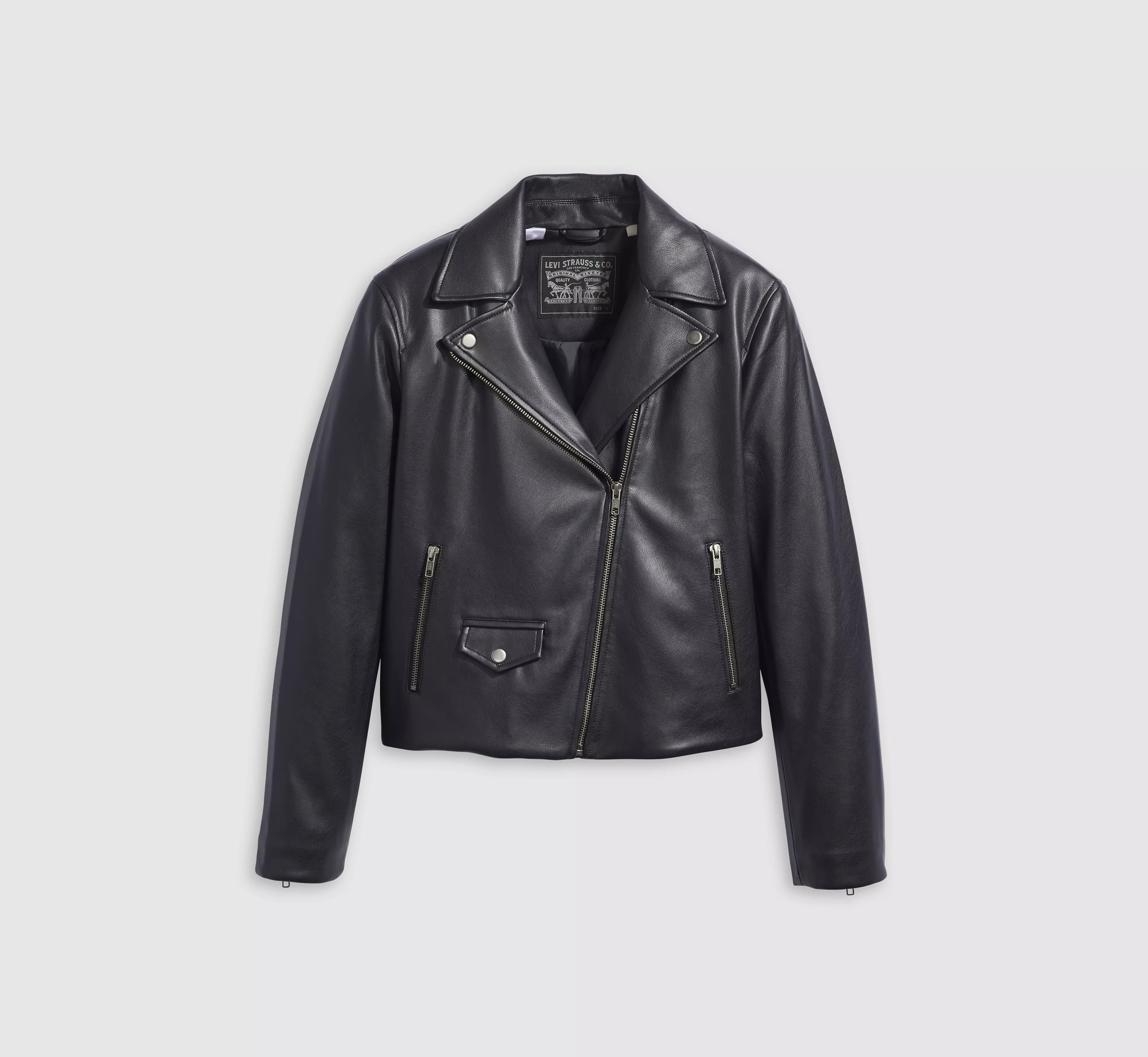 Lelou Shrunken Moto Jacket | Levi's US