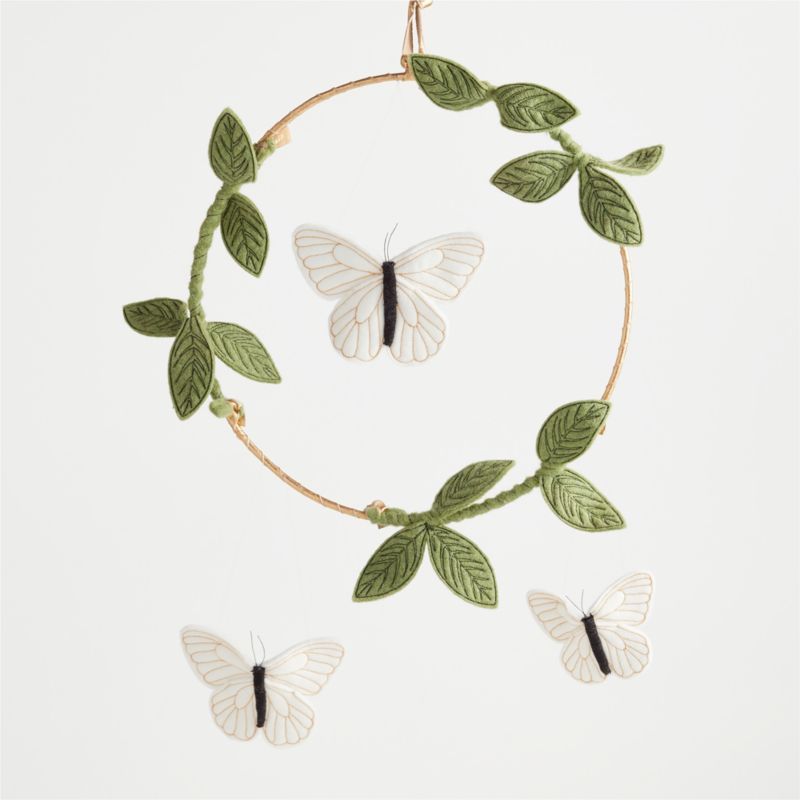 Baby Jives Butterfly Mobile | Crate and Barrel | Crate & Barrel