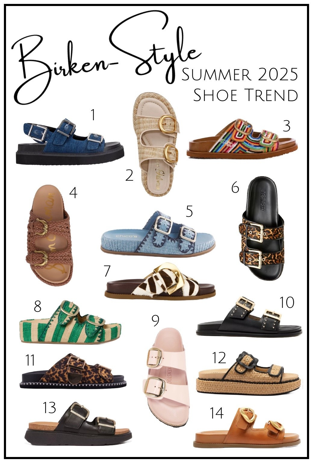 Want style, support, and comfort with your shoes this summer? I have found fashionable footwear that is also great for walking, standing, arch support, and a season of being comfy and chic. My picks for the best Birken style of summer shoes are - see the full collection and styling tips at wardrobeoxygen.com 

#LTKOver40 #LTKSeasonal #LTKShoeCrush