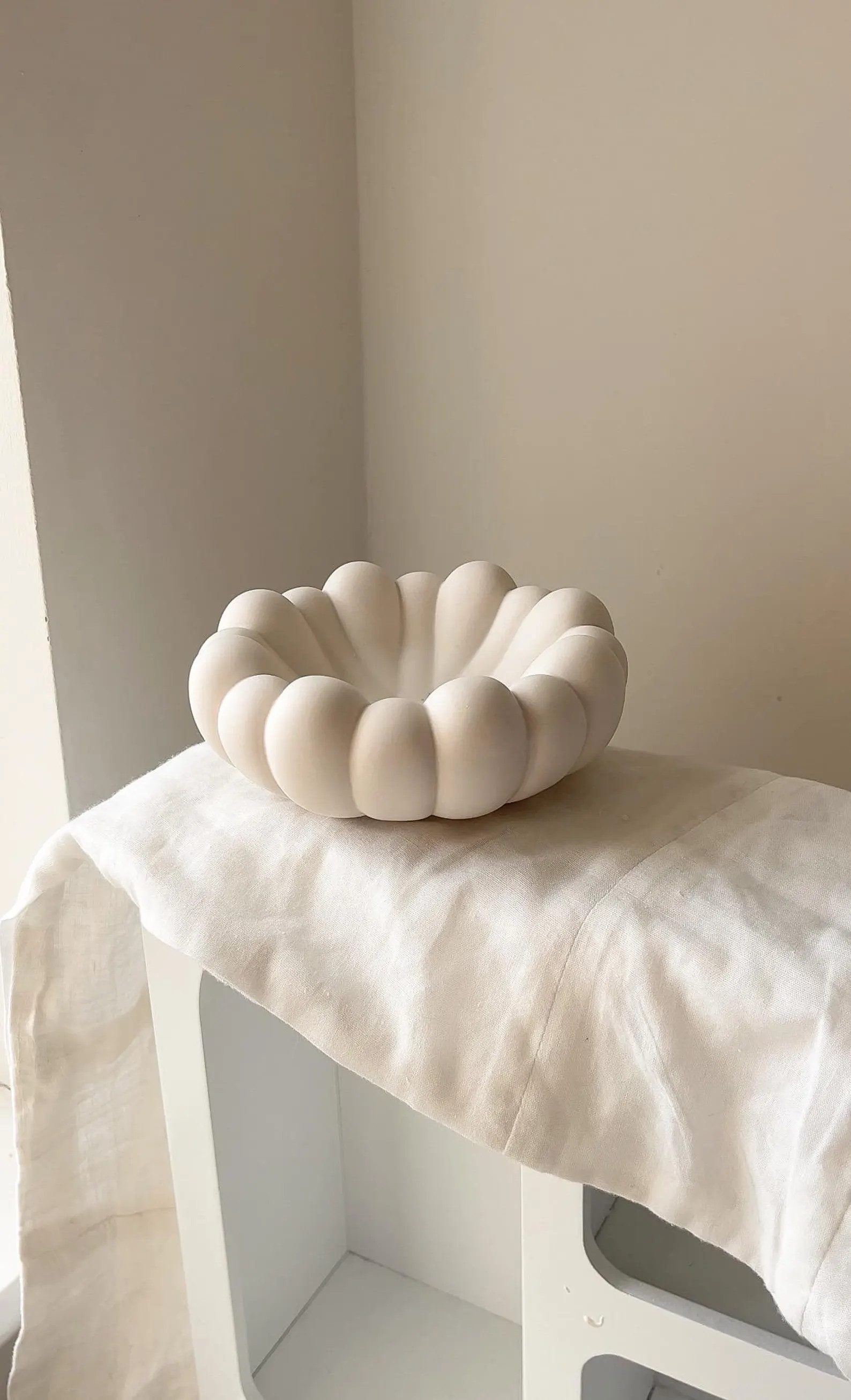 Organic chunky bowl, custom colour effects, Handmade | Jesmonite | neutral home decor and gifts. | Etsy (US)