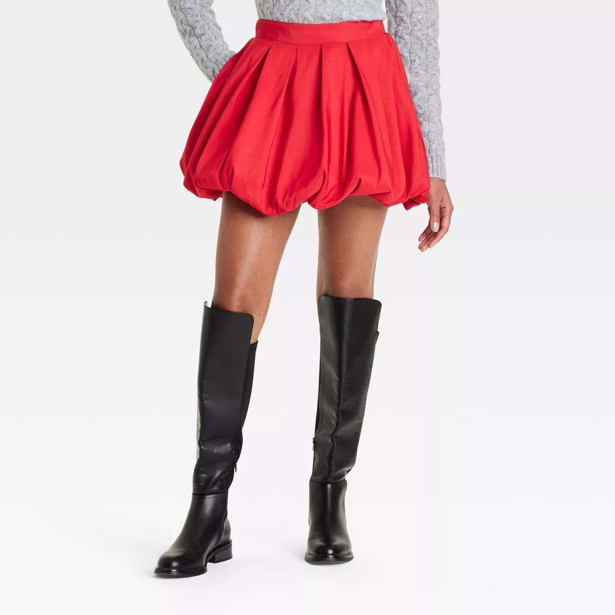 Women's Bubble Hem Mini Skirt - A New Day™ | Target