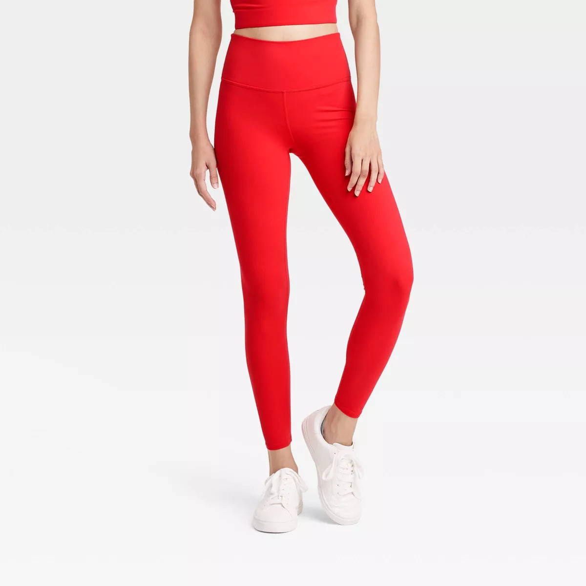 Women's High-Rise 7/8 Leggings - JoyLab™ Red XS | Target