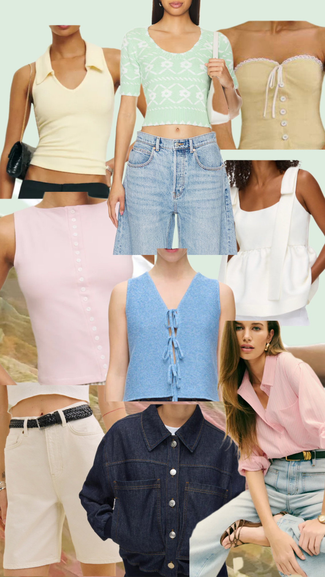 Sustainable style 🌸 Perfect outfits and cute tops for Spring 

#LTKeurope #LTKuk #LTKspring 

 