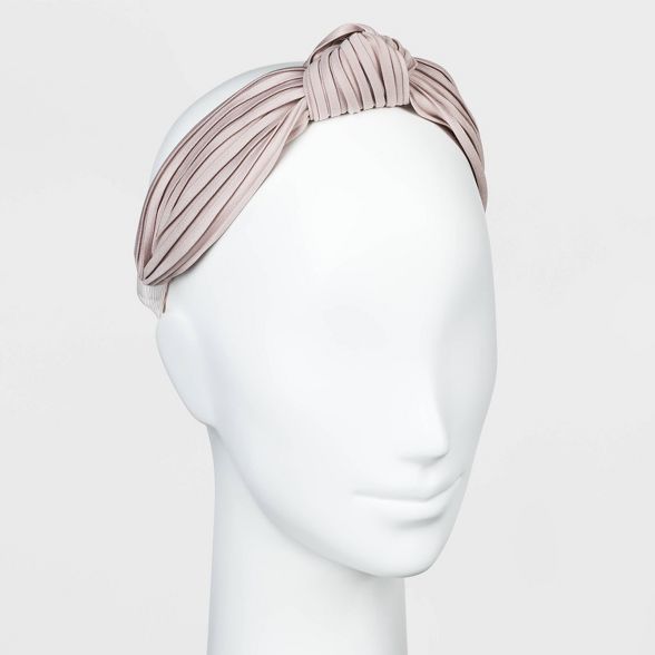 Pleated Knot Hard Headband - A New Day™ | Target