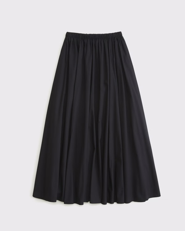 Women's Mid Rise Maxi Skirt | Women's Bottoms | Abercrombie.com | Abercrombie & Fitch (US)