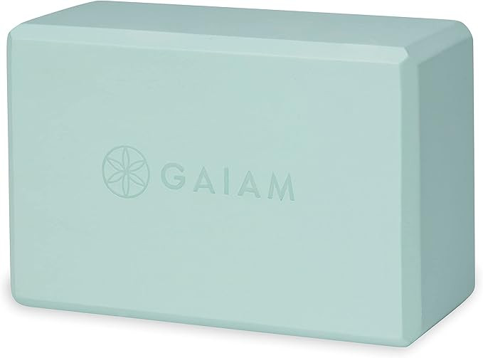Gaiam Yoga Block - Supportive Latex-Free Eva Foam - Soft Non-Slip Surface with Beveled Edges for ... | Amazon (US)