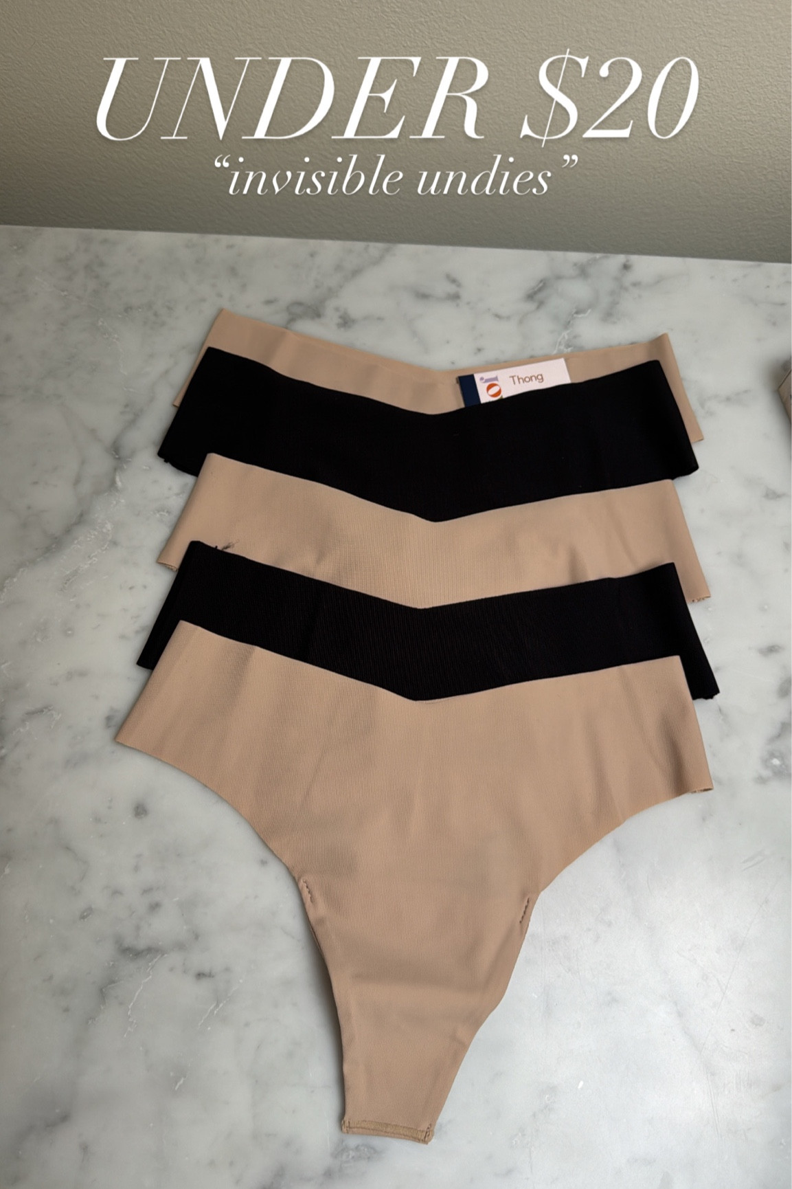 Invisible no show undies 

@walmartfashion #walmartpartner #walmartfashion

#LTKfindsunder50 #LTKsalealert #LTKmidsize