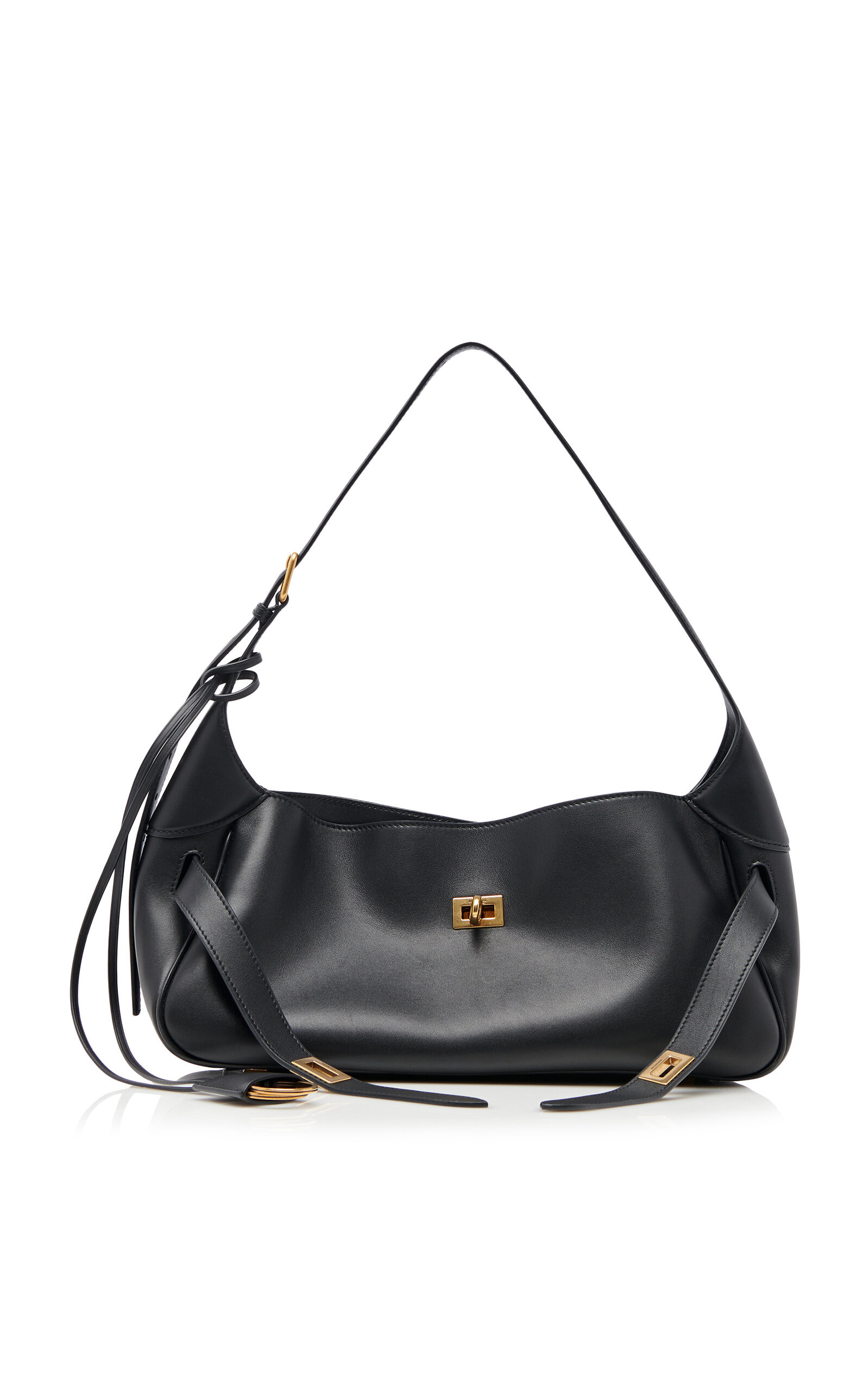 Balenciaga Bel Air Small Leather Shoulder Bag - Moda Operandi | Moda Operandi (Global)