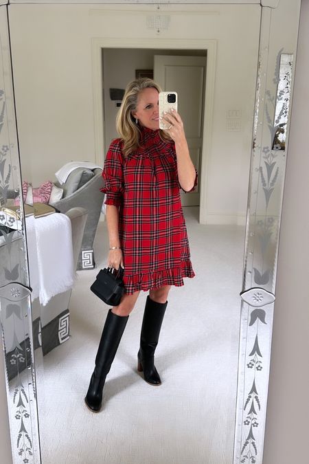 This tartan plains dress is so festive and fun for a Holiday party!   

tartan plaid dress
holiday outfit
christmas dress
party dress

#LTKstyletip #LTKover40 #LTKHoliday