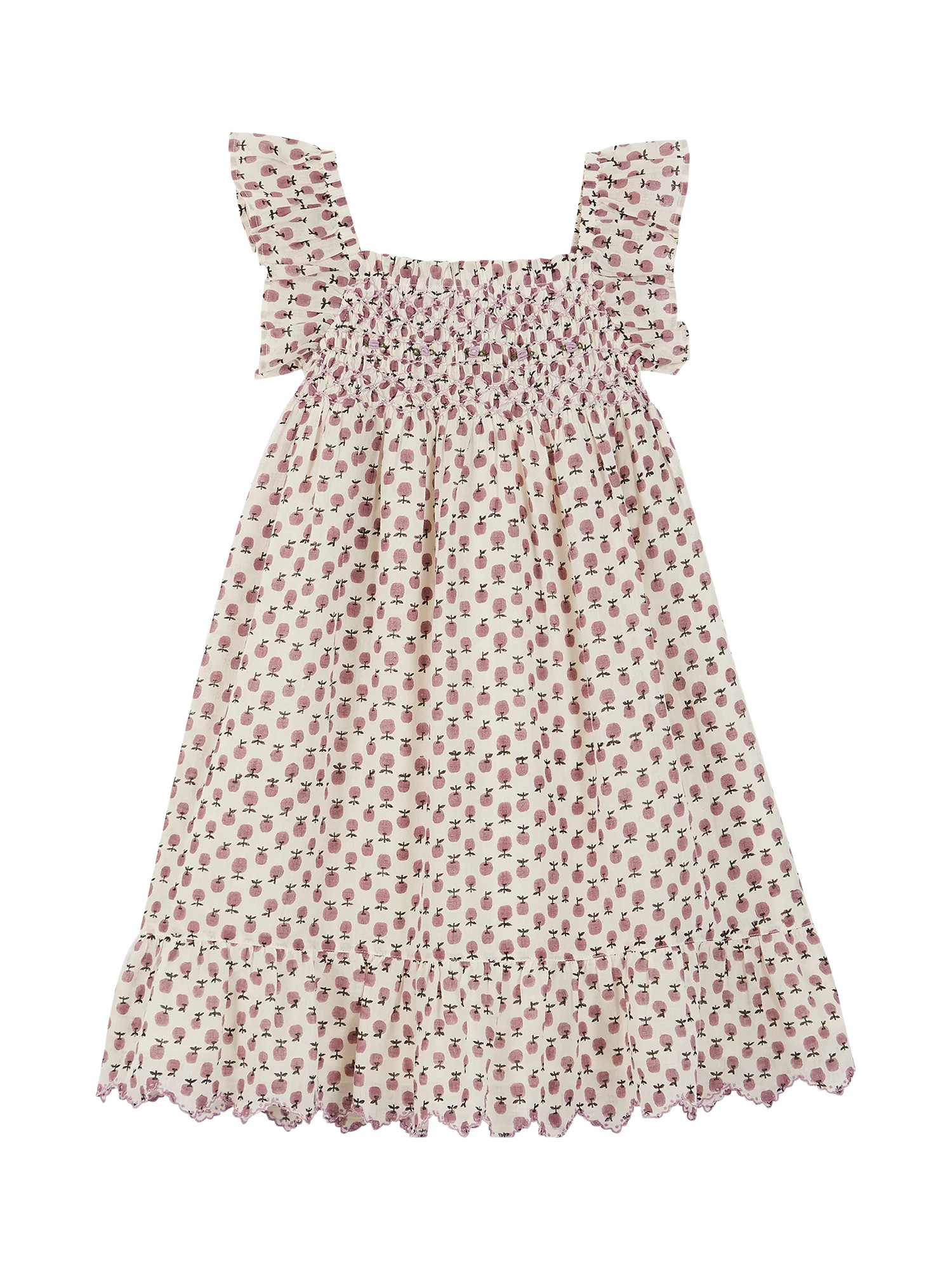 Violet Ruffle Dress | Danrie