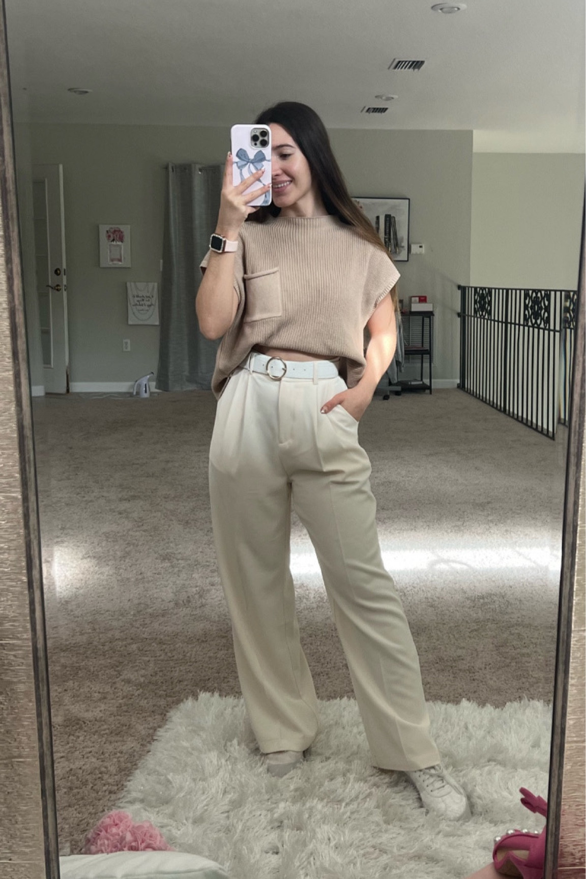 Old money aesthetic with these gorgeous wide leg trousers! Best Amazon find loving in this beige color. Linking this knit sleeveless sweater vest, part of a matching set. Also linking similar adidas sneakers, white leather belt, bow earrings, and the chanel makeup I used. Xoxo

Amazon fashion / neutral fashion / neutral style / old money outfit / european style / european outfits / italy outfits / trip to europe / chanel inspired / pinterest outfits / old money style / old money outfits / cream trousers / knit top / trip to Rome / summer vacation outfits / summer everyday style / amazon basics / workwear pants / amazon neutrals / expensive on a budget / affordable fashion / Amazon must haves / college girl style / spring style / spring everyday outfit ideas / college girl outfit ideas / Amazon style / Amazon finds fashion / clean girl outfits/ clean girl aesthetic/ looks for less / Amazon looks for less / Amazon dupes / pinterest outfits / pinterest style / cute college outfits / spring rompers / spring pants / Amazon spring outfits / amazon clothes / amazon fashion / spring fashion for women / summer fashion for women / vacation style / vacation outfits/ travel outfits / travel essentials / summer style / easter / vacation outfit / travel outfit / work outfit 



Follow my shop @lovelyfancymeblog on the @shop.LTK app to shop this post and get my exclusive app-only content!

#liketkit 
@shop.ltk

#LTKtravel #LTKfindsunder50 #LTKworkwear
