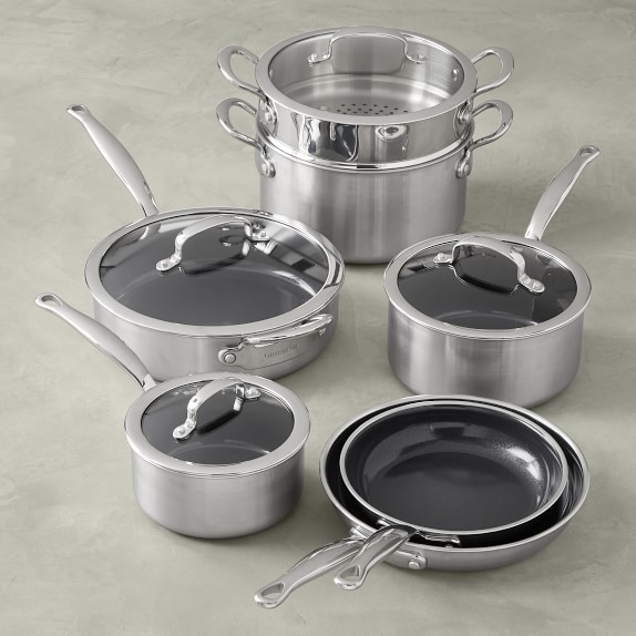 GreenPan™ Premiere Ceramic Nonstick 11-Piece Cookware Set | Williams-Sonoma