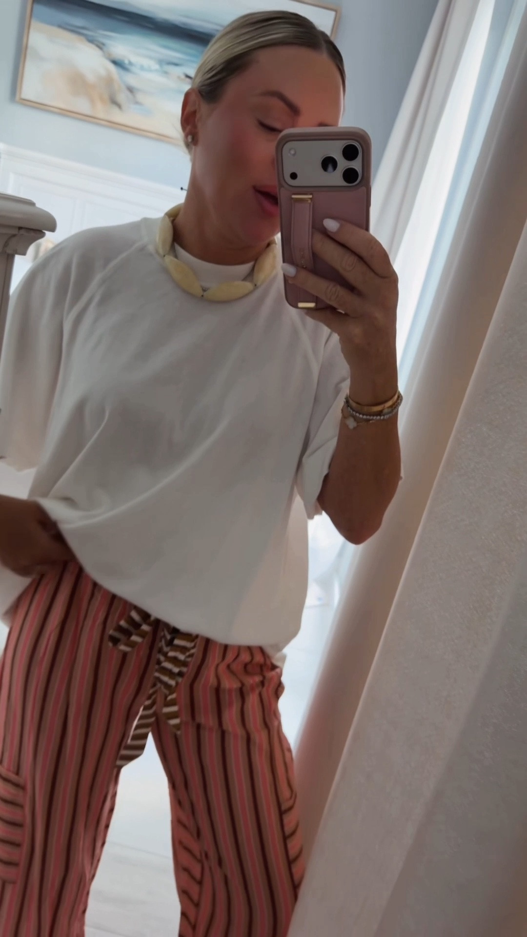 Get these pants ladies! Size up more colors! So easy! Tee I’m in small it’s very oversized which I love!

#LTKSeasonal #LTKOver40 #LTKootd