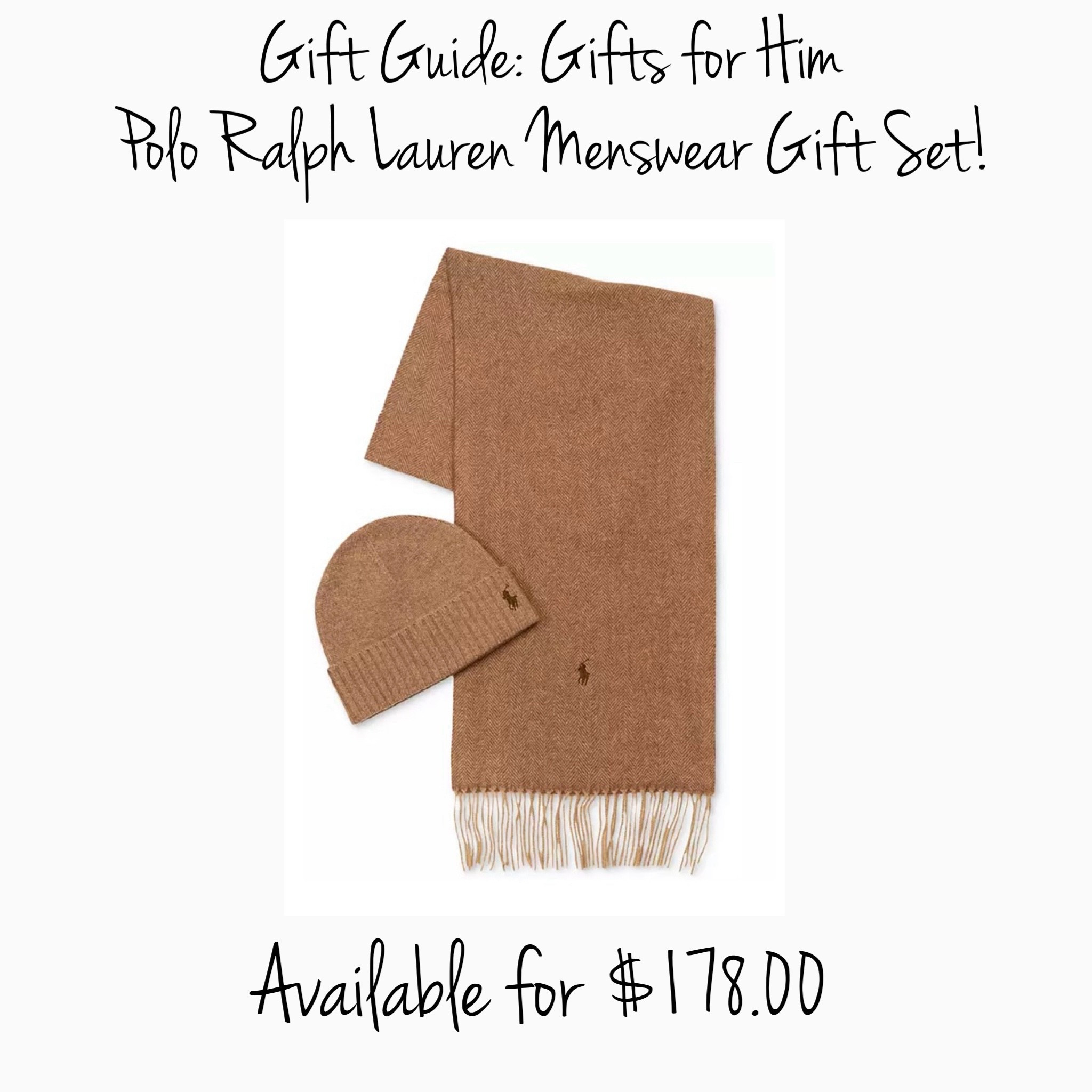 Polo Ralph Lauren scarf and hat set, men’s scarf and hat set, men’s outerwear, gift guide, gifts for him. 

#LTKGiftGuide #LTKMens