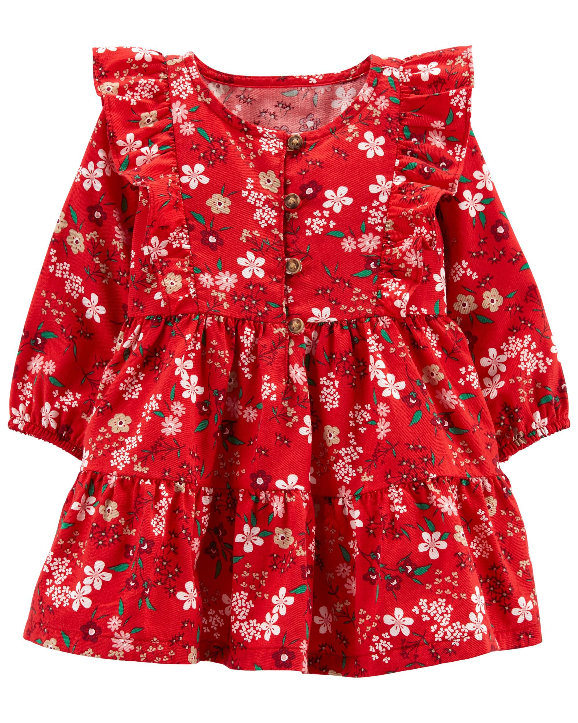 Floral Twill Dress | Carter's