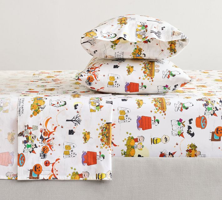 Peanuts™ Great Pumpkin Sheet Set | Pottery Barn (US)