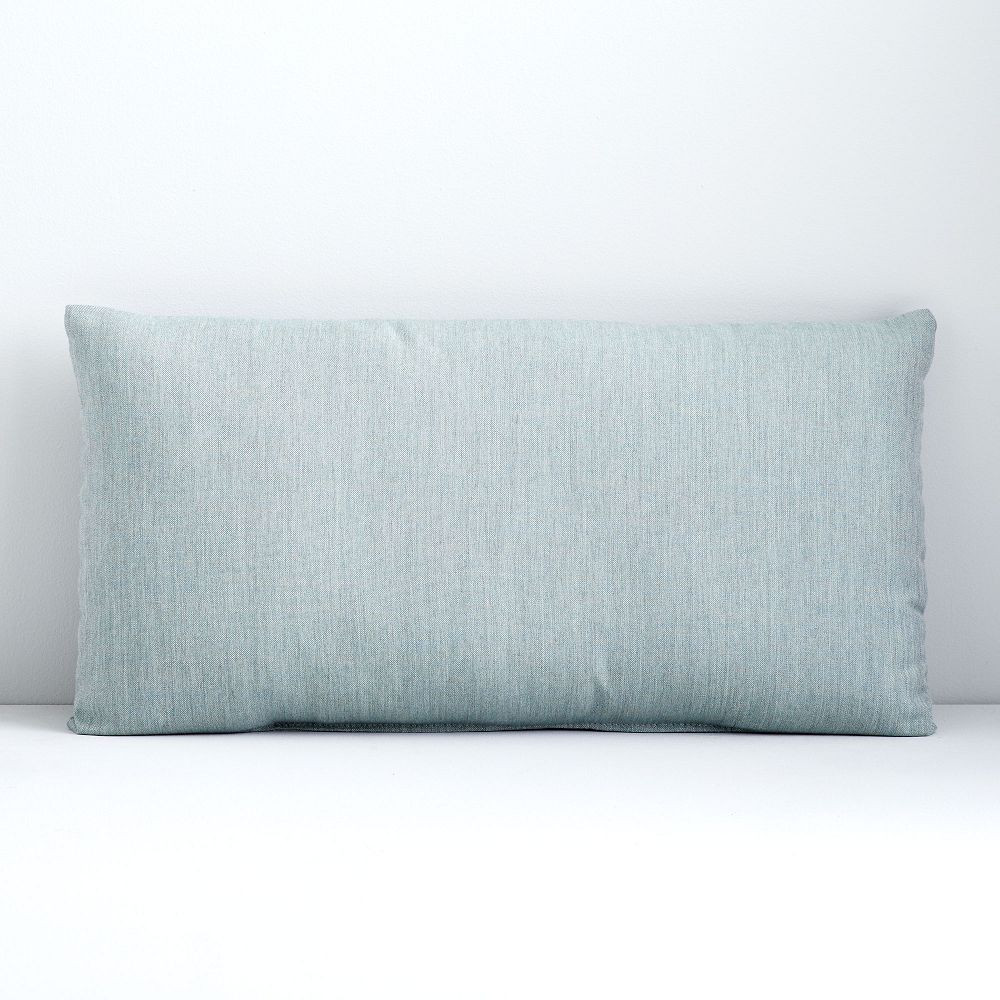 Sunbrella® Solid Indoor/Outdoor Cast Pillow | West Elm (US)