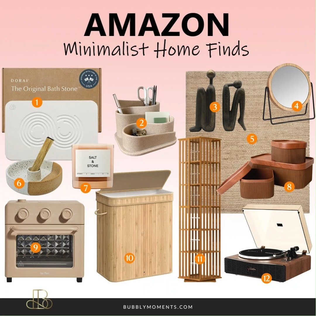 Simple, clean, and stylish home finds from Amazon 🤍 Perfect for adding a cozy and organized touch to any space. These minimalist pieces are easy to mix with your existing decor and are great for refreshing your home without making it feel too busy.
From everyday essentials to cute decor, these finds are both useful and beautiful. ✨ Save this for your next home refresh and check out these Amazon finds for more inspiration! 🏡
#LTKHome #LTKStyle #LTKFinds #MinimalistHome #HomeFinds #AmazonFinds #AmazonHome #HomeDecor #HomeInspo #HomeEssentials #CozyHome #MinimalistDecor #SimpleLiving #HomeStyle #HomeOrganization #HomeMustHaves #AmazonMustHaves #ShopAmazon 

 
