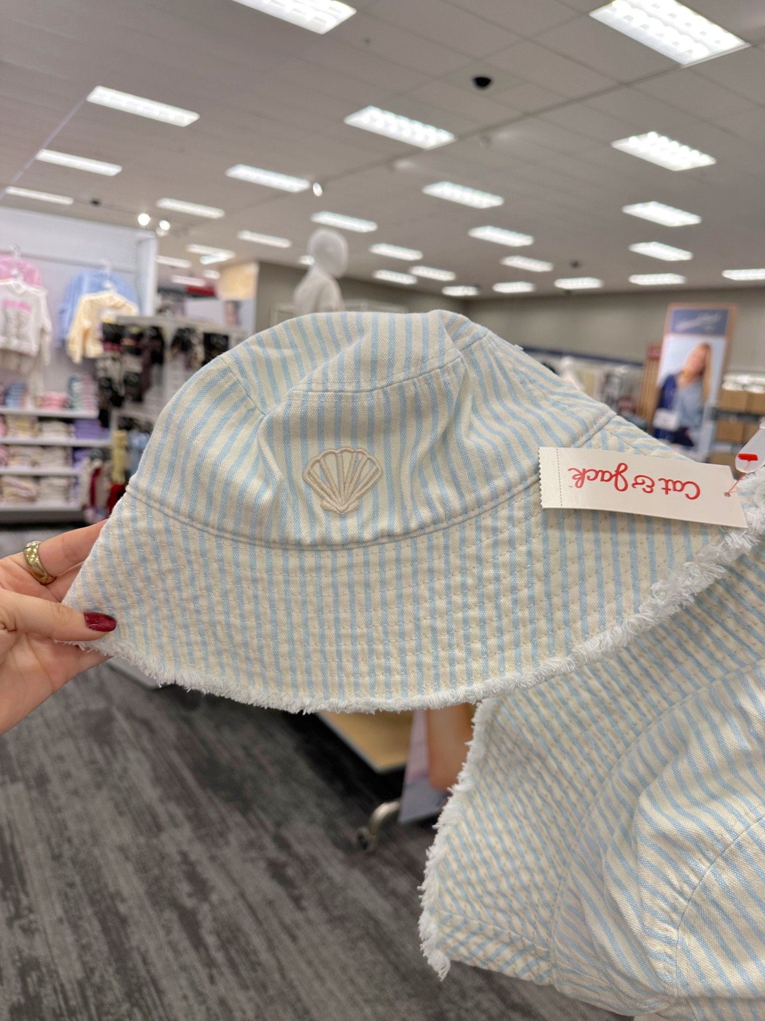 Cutest girls’ bucket hat at Target!!🐚🩵

#LTKKids